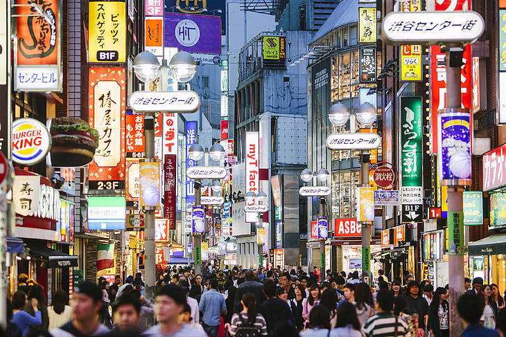 Tokyo thành phố đông dân nhất trên thế giới.
